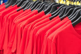 Red Half-Sleeve T-Shirts